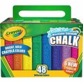 Crayola Crayola 512048, Washable Sidewalk Chalk, 48 Assorted Bright Colors, 48 Sticks/set CYO512048